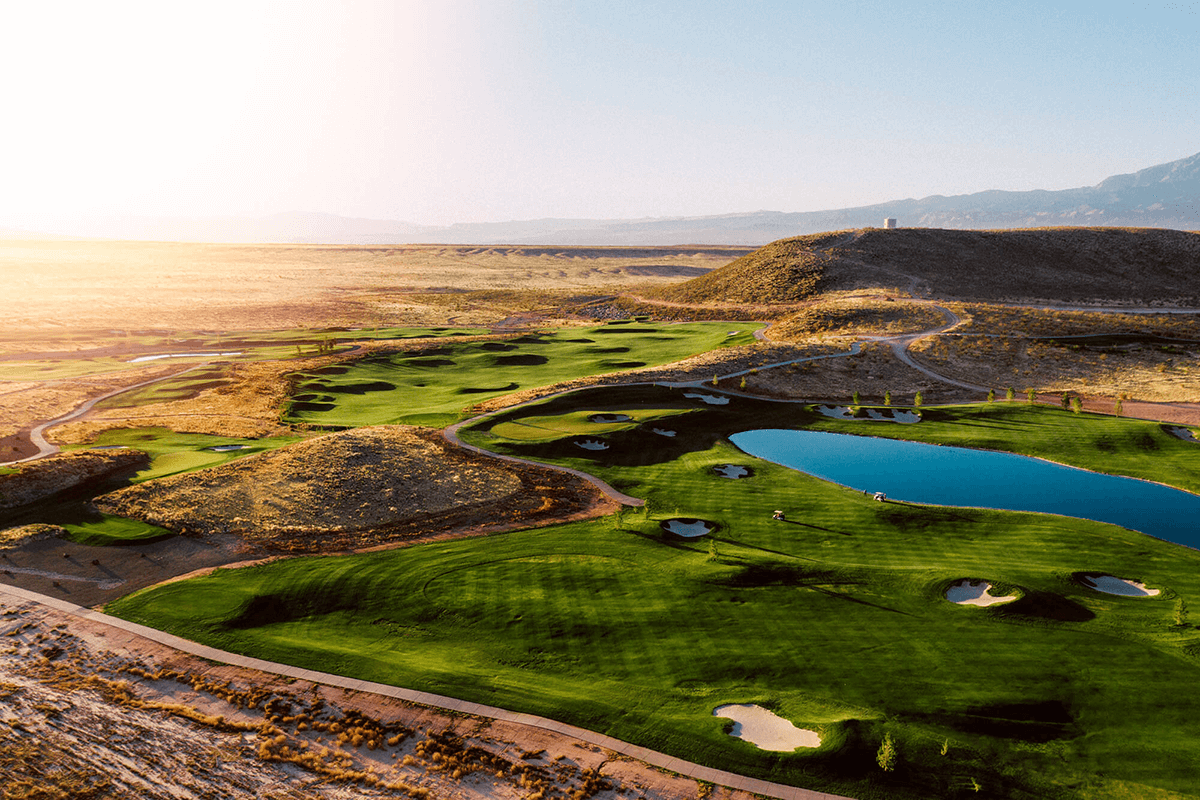 Seeing Red at This Golf Destination